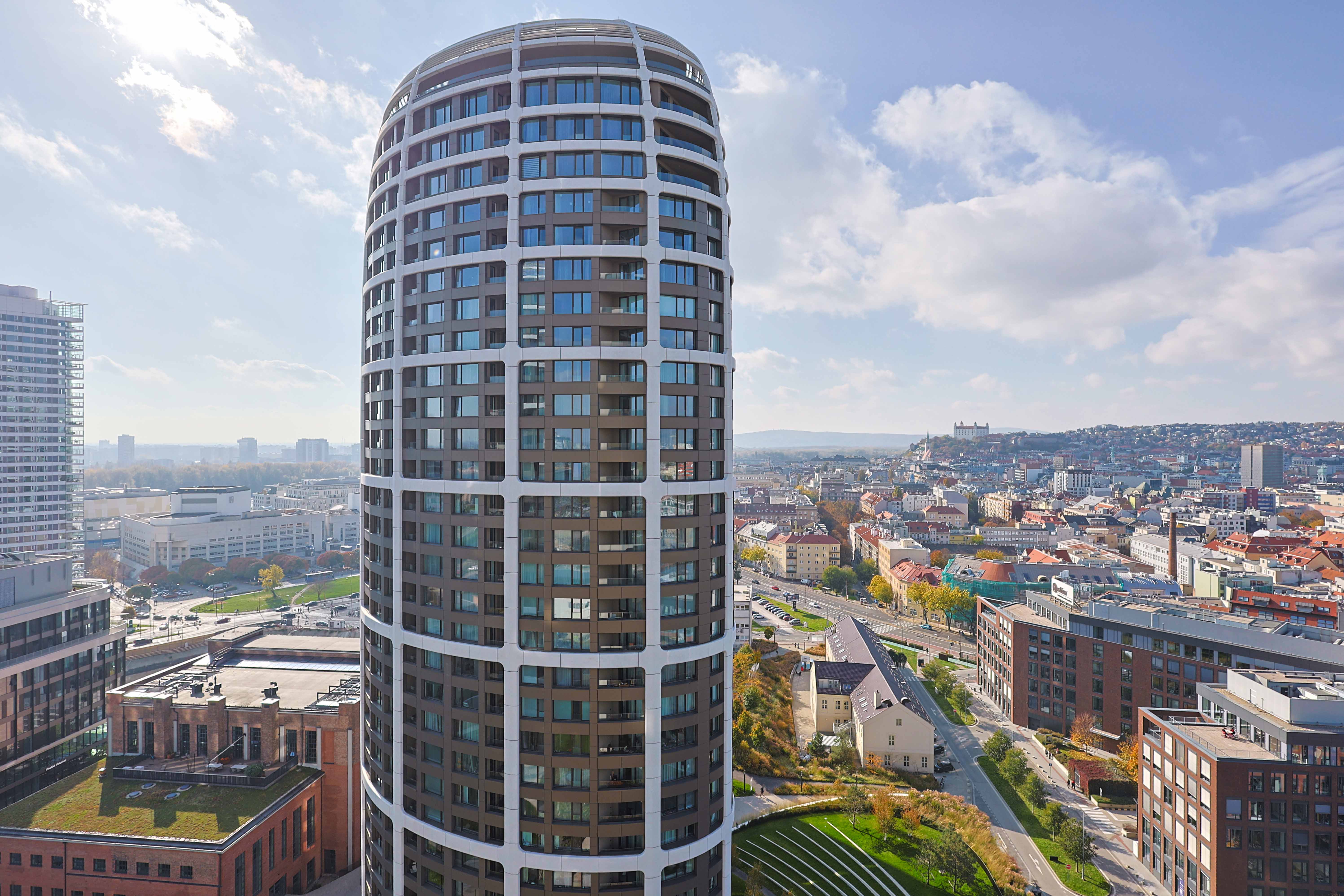 Skypark tower 3, floor 19 - Widok apartamentu